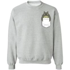 Totoro In Pocket Sweatshirt 27 Totoro In Pocket Sweatshirt -Ghibli Shop redirect12012020131211