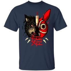 Princess Mononoke Mask & Wolf T Shirt -Ghibli Shop redirect12012020231202 10