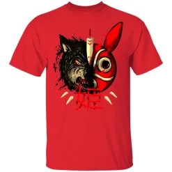 Princess Mononoke Mask & Wolf T Shirt -Ghibli Shop redirect12012020231202 12 1