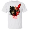 Princess Mononoke Mask & Wolf T Shirt 2 Princess Mononoke Mask & Wolf T Shirt -Ghibli Shop redirect12012020231202 5
