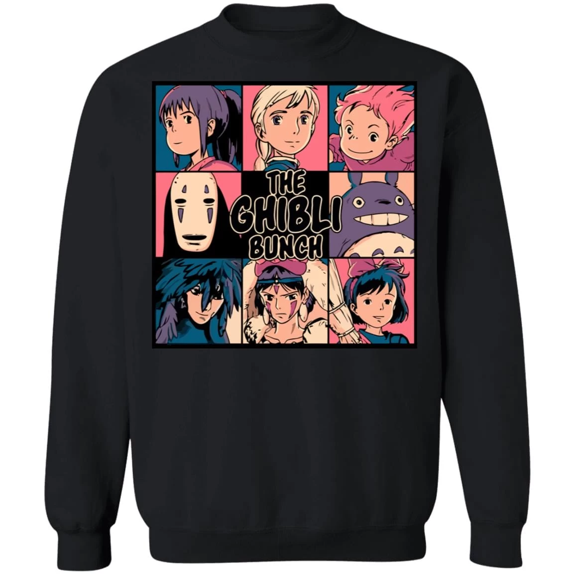The Ghibli Bunch Sweatshirt Unisex 4 The Ghibli Bunch Sweatshirt Unisex - Image 2