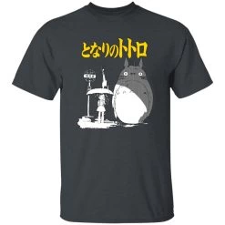 My Neighbor Totoro Poster Black & White T Shirt -Ghibli Shop redirect12022020111215 8 1