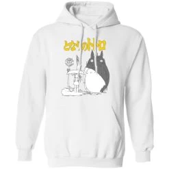 My Neighbor Totoro Poster Black & White Hoodie 31 My Neighbor Totoro Poster Black & White Hoodie -Ghibli Shop redirect12022020111248 2 1