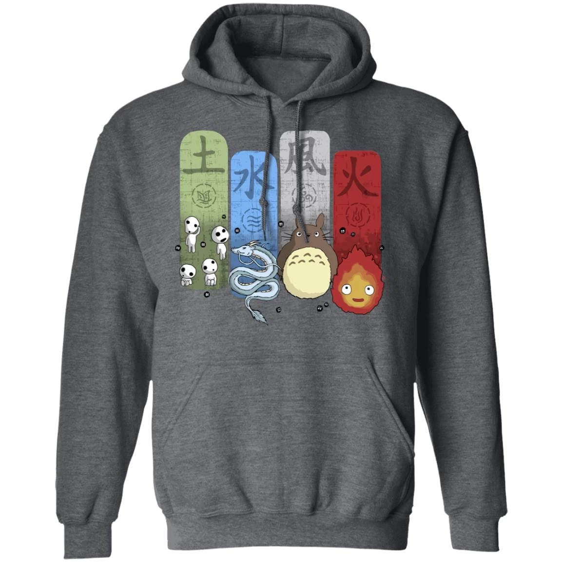 Ghibli Elemental Hoodie Unisex 16 Ghibli Elemental Hoodie Unisex - Image 14