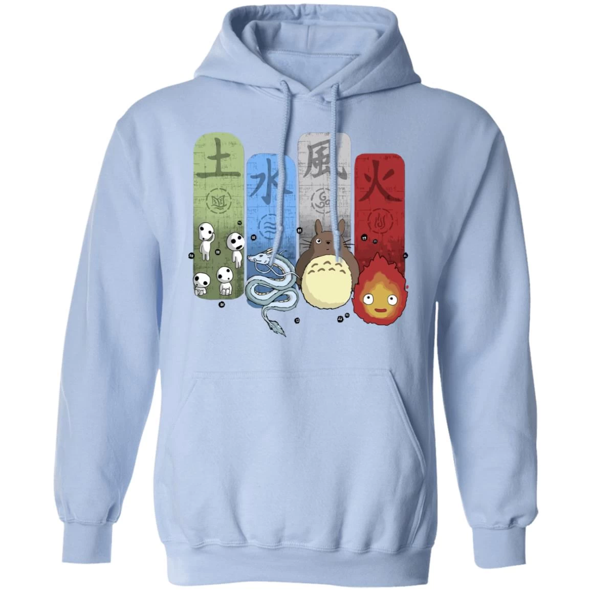 Ghibli Elemental Hoodie Unisex 8 Ghibli Elemental Hoodie Unisex - Image 6