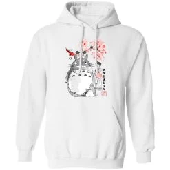 Totoro And The Girls By Sakura Flower Hoodie -Ghibli Shop redirect12052020001240 1 1