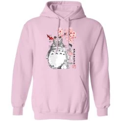 Totoro And The Girls By Sakura Flower Hoodie -Ghibli Shop redirect12052020001240 7