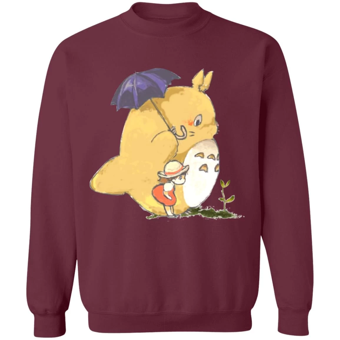 Umbrella Totoro And Mei Sweatshirt 14 Umbrella Totoro And Mei Sweatshirt - Image 12