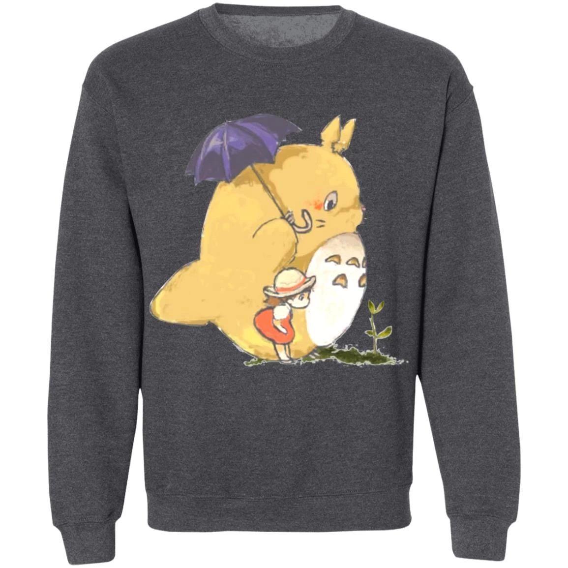 Umbrella Totoro And Mei Sweatshirt 17 Umbrella Totoro And Mei Sweatshirt - Image 15