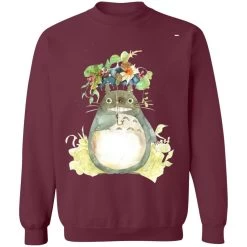 Totoro With Flower Umbrella Sweatshirt -Ghibli Shop redirect12052020021225 3 1