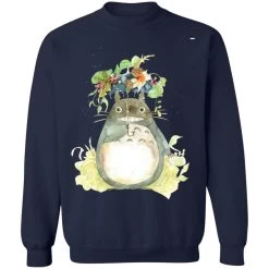 Totoro With Flower Umbrella Sweatshirt -Ghibli Shop redirect12052020021225 4