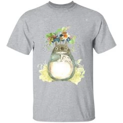 Totoro With Flower Umbrella T Shirt -Ghibli Shop redirect12052020021240 10