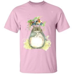 Totoro With Flower Umbrella T Shirt -Ghibli Shop redirect12052020021240 5 1