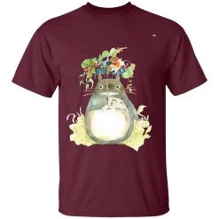 Totoro With Flower Umbrella T Shirt -Ghibli Shop redirect12052020021240 6 1