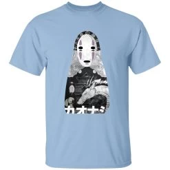 Spirited Away Kaonashi Cutout Black T Shirt -Ghibli Shop redirect12052020031210