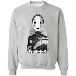 Spirited Away Kaonashi Cutout Black Sweatshirt -Ghibli Shop redirect12052020031232