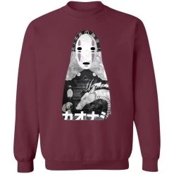 Spirited Away Kaonashi Cutout Black Sweatshirt -Ghibli Shop redirect12052020031232 3 1