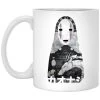 Spirited Away Kaonashi Cutout Black Mug -Ghibli Shop redirect12052020031244