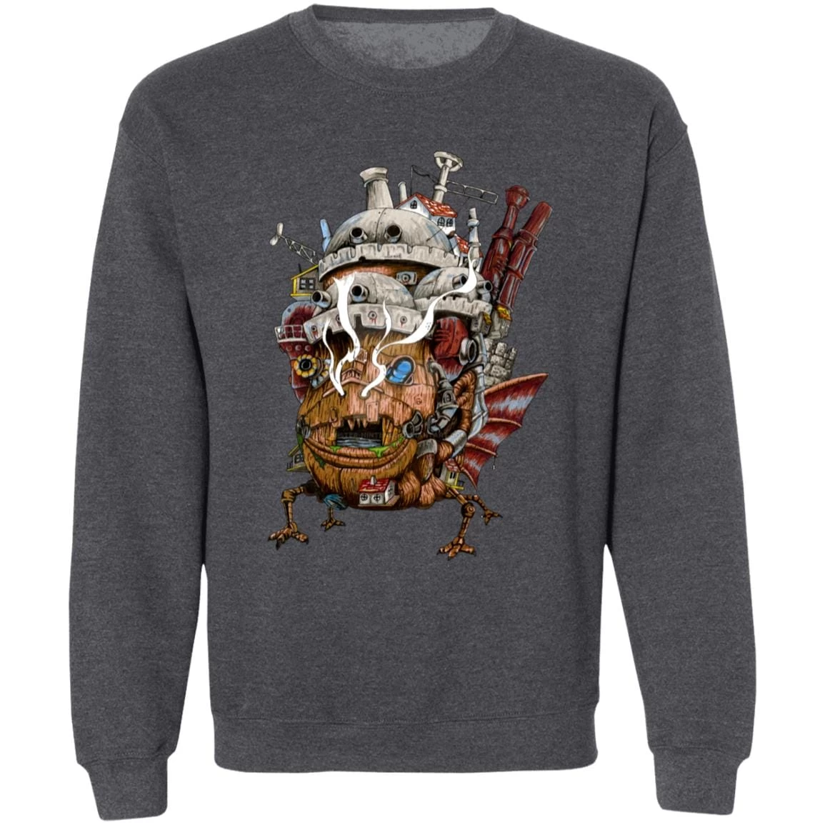 Howl’s Moving Castle – Smoking Sweatshirt 17 Howl’s Moving Castle – Smoking Sweatshirt - Image 15