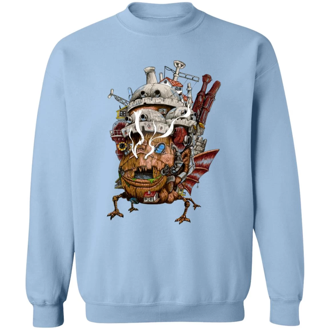 Howl’s Moving Castle – Smoking Sweatshirt 9 Howl’s Moving Castle – Smoking Sweatshirt - Image 7