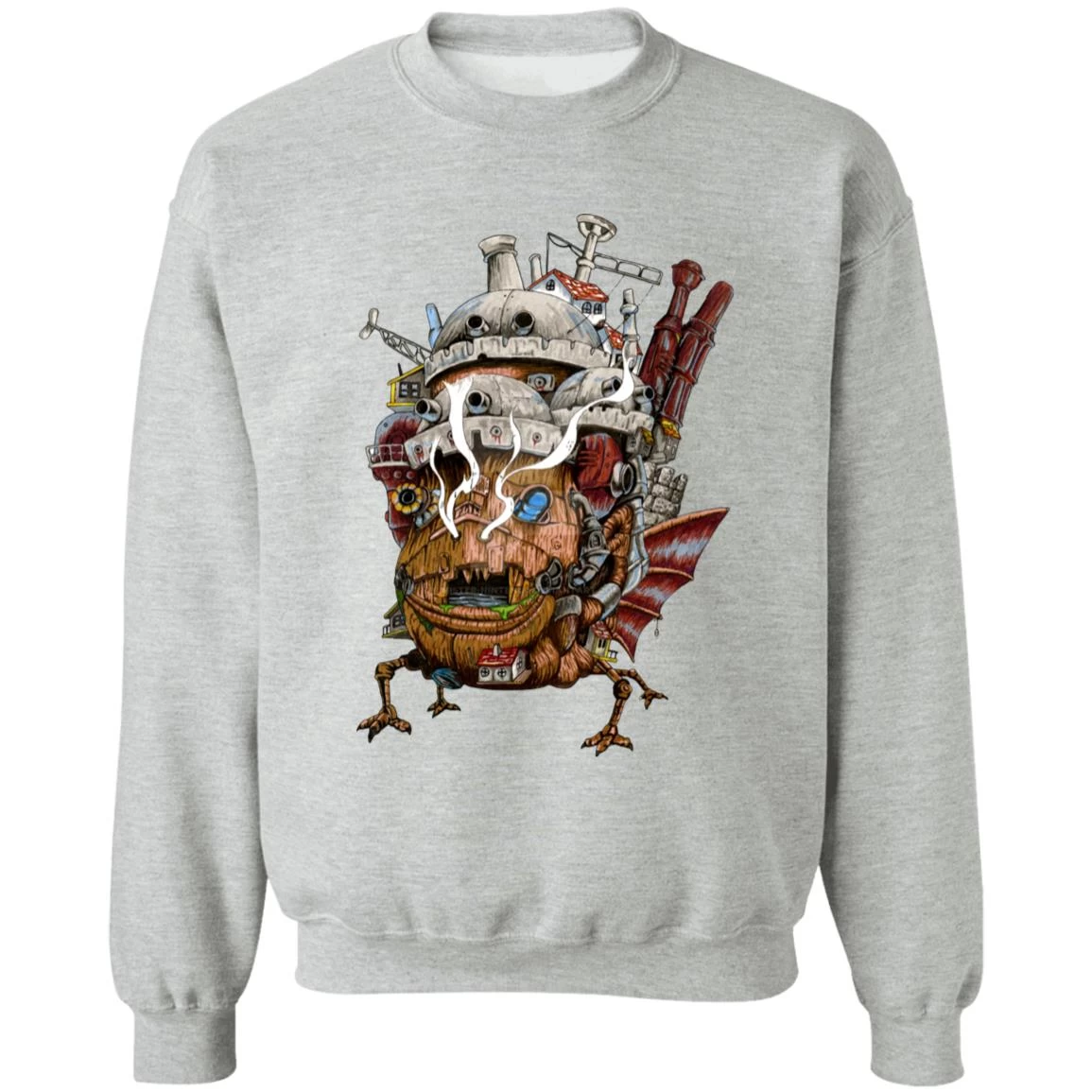 Howl’s Moving Castle – Smoking Sweatshirt 11 Howl’s Moving Castle – Smoking Sweatshirt - Image 9