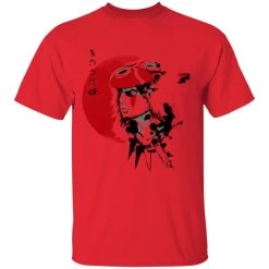 Princess Mononoke And The Red Moon T Shirt -Ghibli Shop redirect12052020061224 9 1