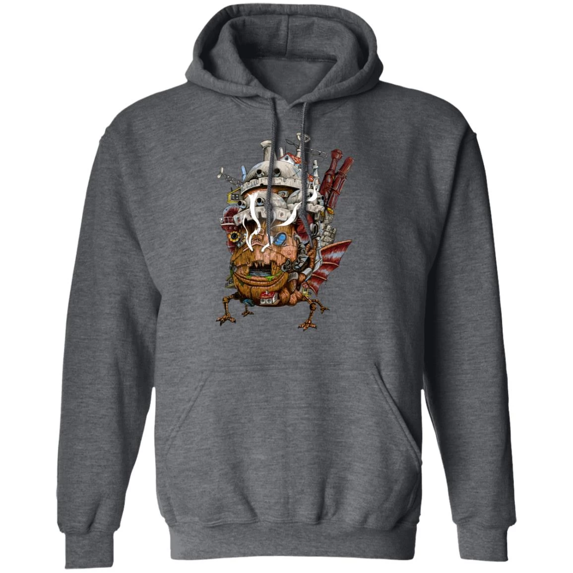 Howl’s Moving Castle – Smoking Hoodie 6 Howl’s Moving Castle – Smoking Hoodie - Image 4