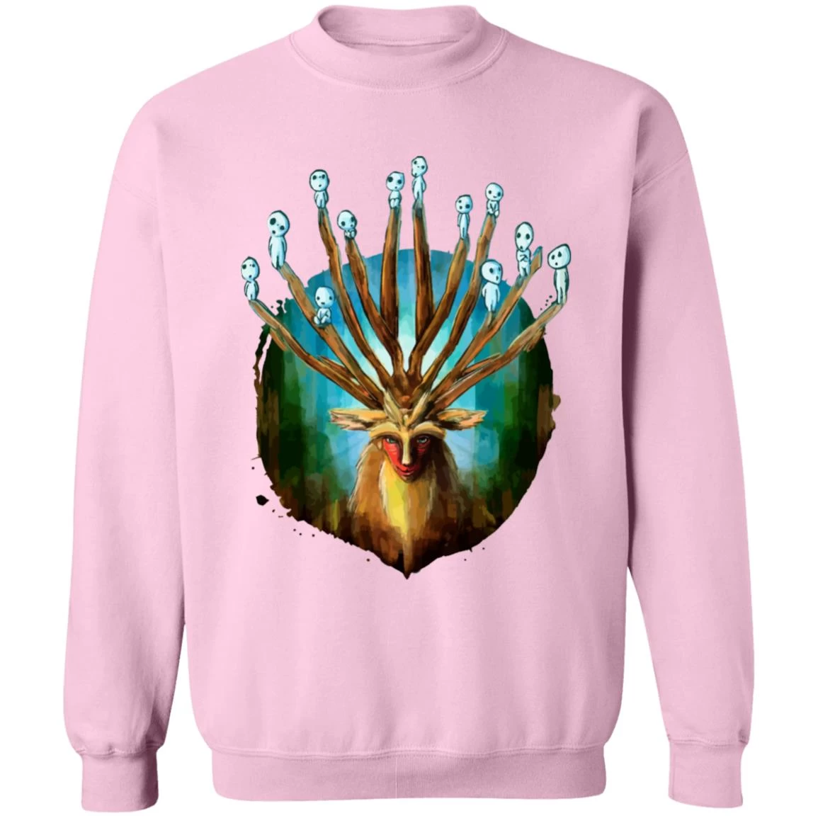 Princess Mononoke – Shishigami And The Tree Spirit Sweatshirt 10 Princess Mononoke – Shishigami And The Tree Spirit Sweatshirt - Image 8