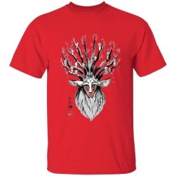 Princess Mononoke – Shishigami And Sakura T Shirt -Ghibli Shop redirect12062020021252 7