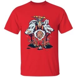 Princess Mononoke Characters T Shirt -Ghibli Shop redirect12062020131258 7