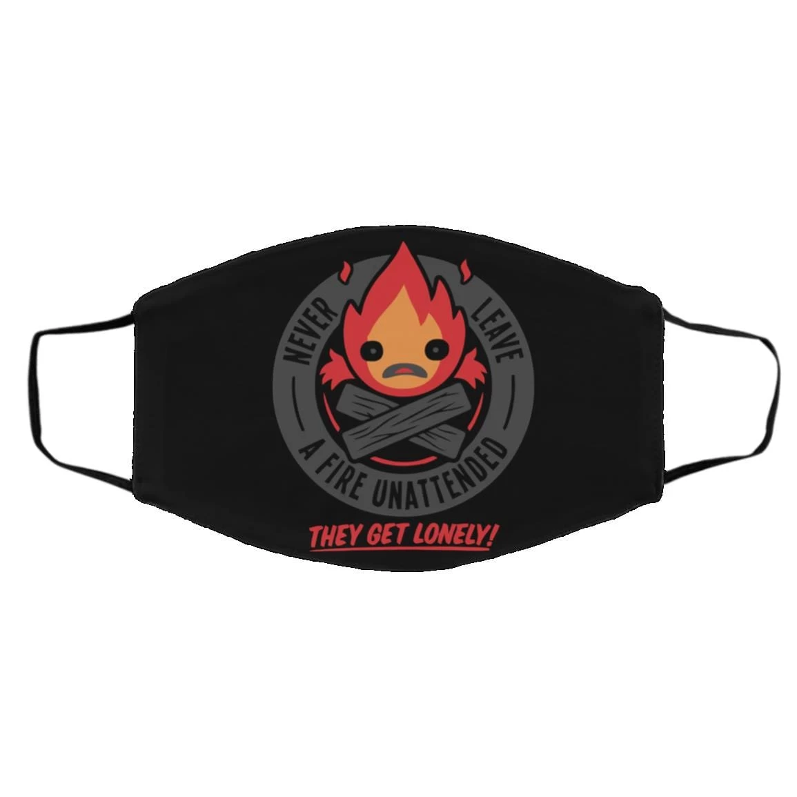 Howl’s Moving Castle – Never Leave A Fire Face Mask 4 Howl’s Moving Castle – Never Leave A Fire Face Mask - Image 2