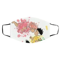 Ponyo And Sosuke Colorful Face Mask