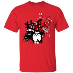 Totoro And Friends By The Red Moon T Shirt -Ghibli Shop redirect12082020091221 8 1