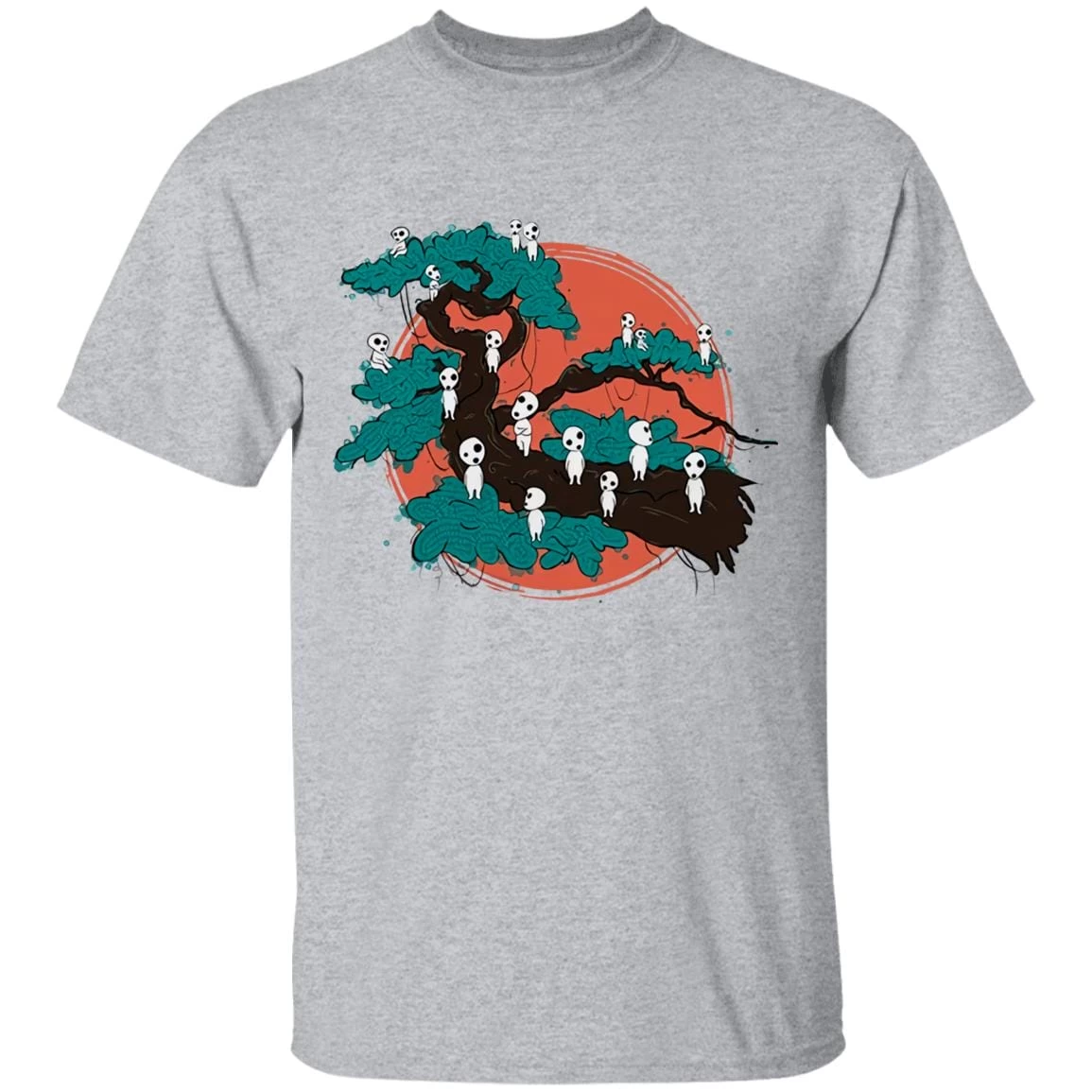 Tree Spirits By The Red Moon T Shirt 11 Tree Spirits By The Red Moon T Shirt - Image 9