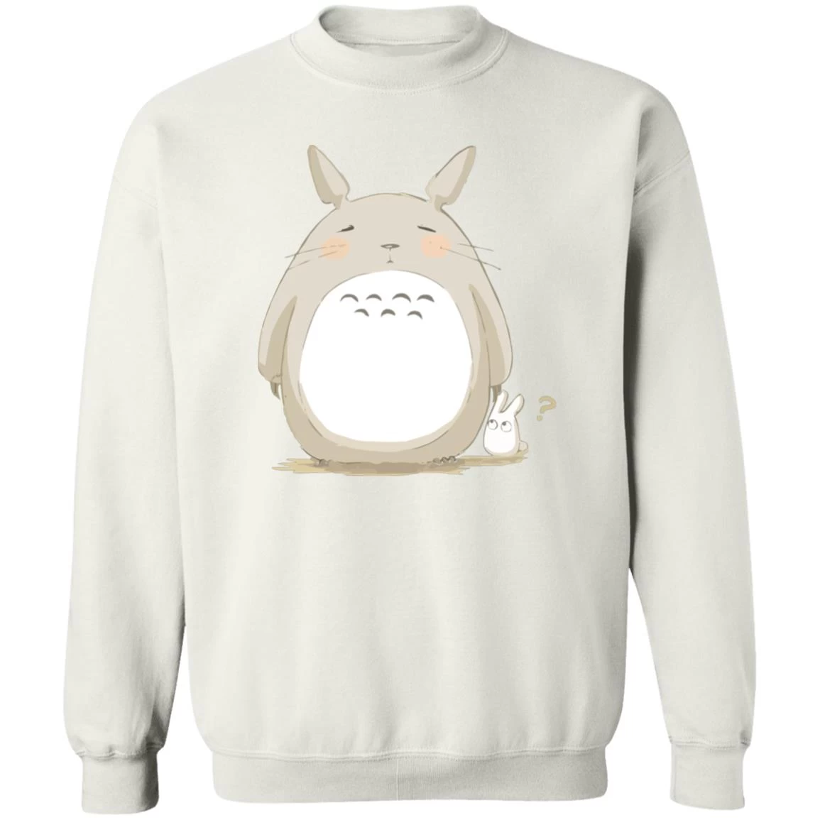 Cute Totoro Pinky Face Sweatshirt 3 Cute Totoro Pinky Face Sweatshirt