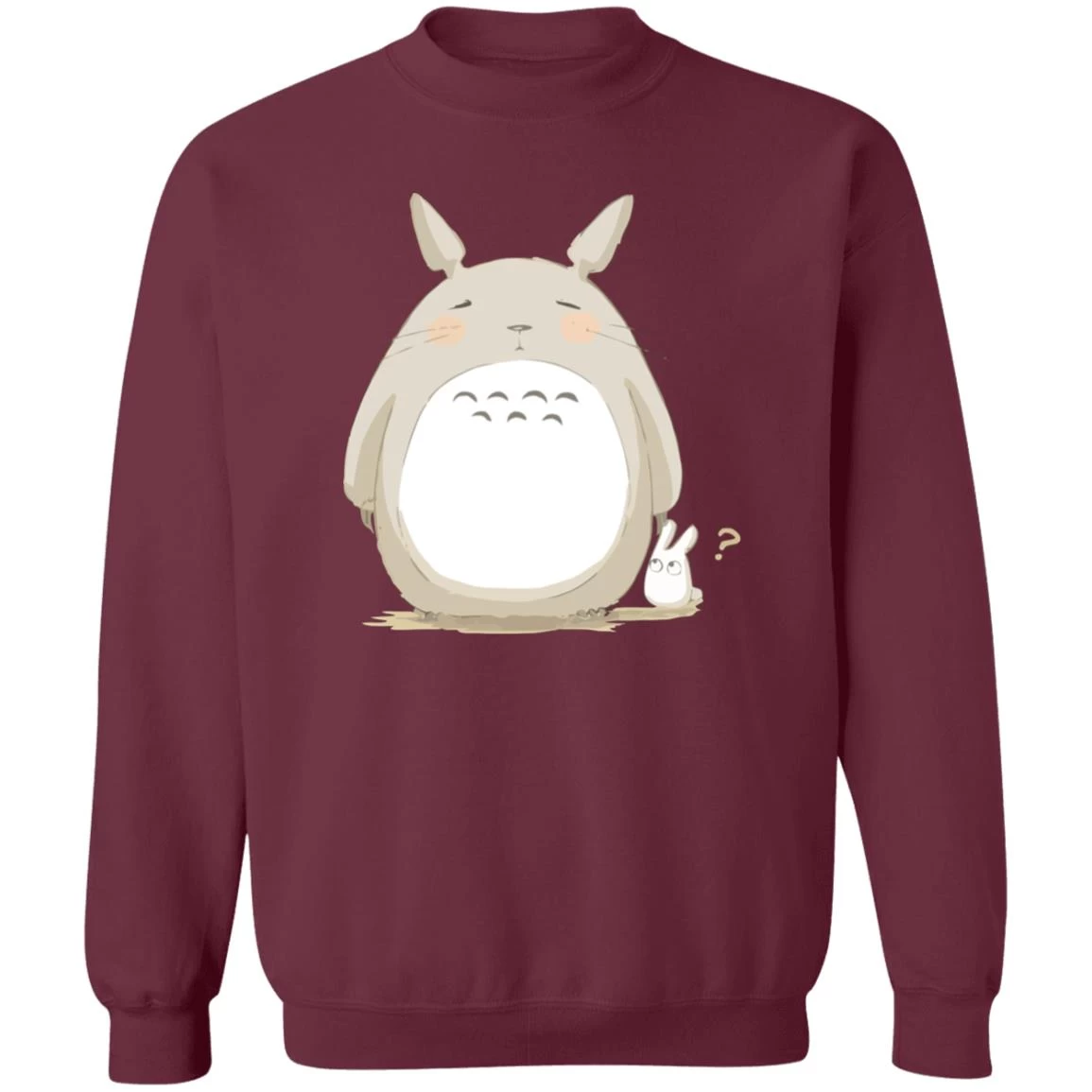 Cute Totoro Pinky Face Sweatshirt 5 Cute Totoro Pinky Face Sweatshirt - Image 3