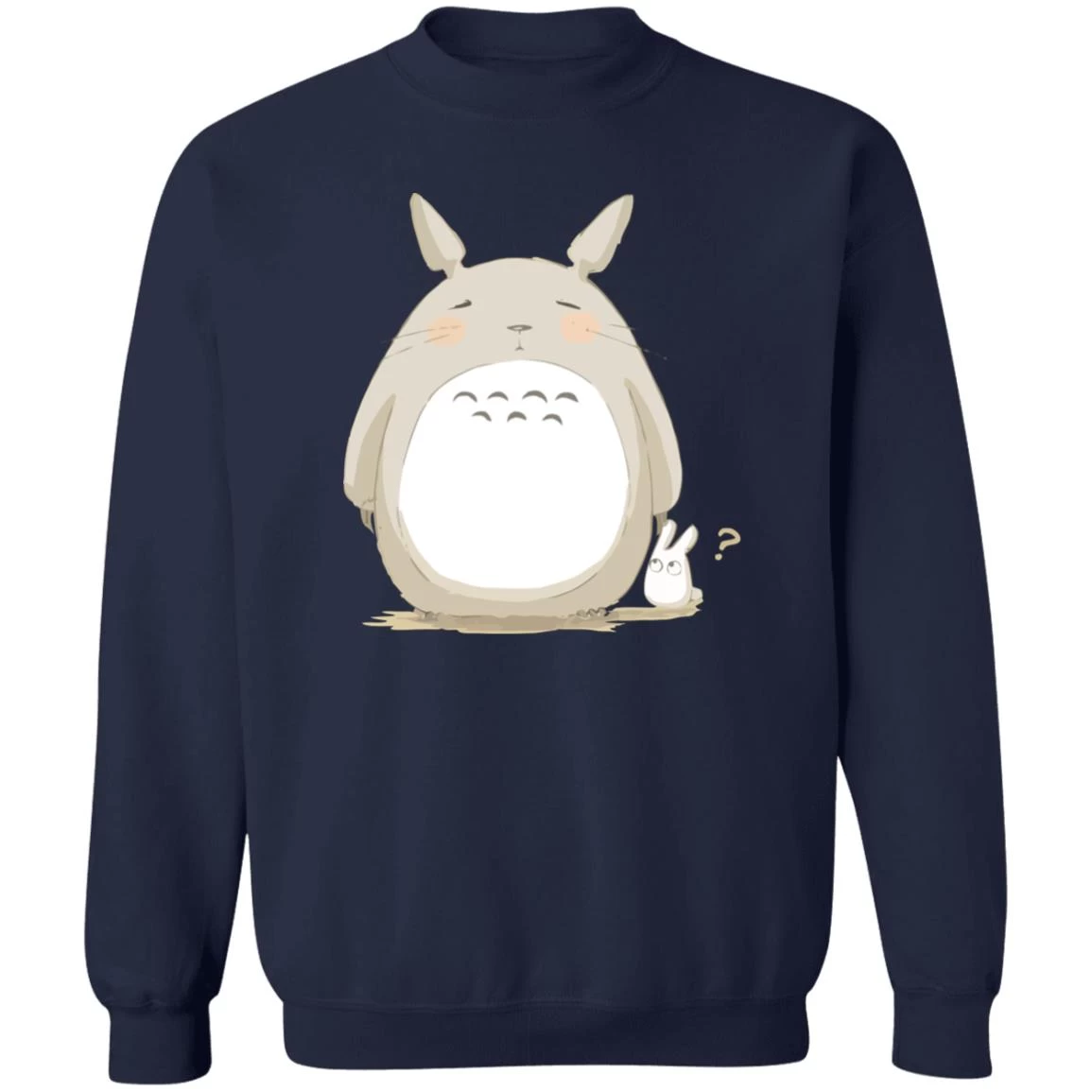 Cute Totoro Pinky Face Sweatshirt 6 Cute Totoro Pinky Face Sweatshirt - Image 4