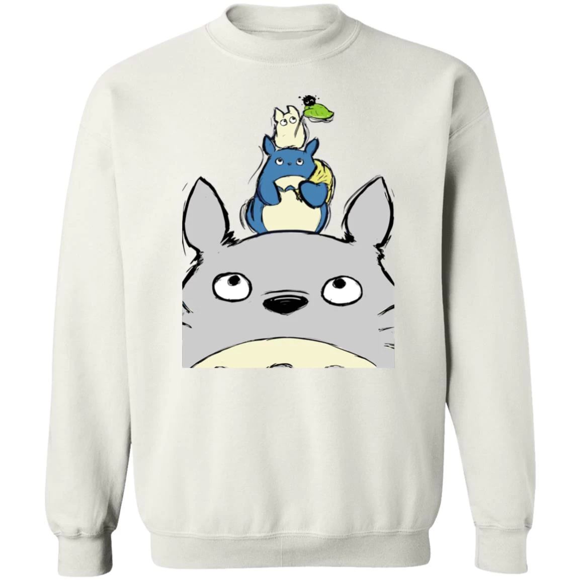 Totoro Family Sweatshirt 12 Totoro Family Sweatshirt - Image 10