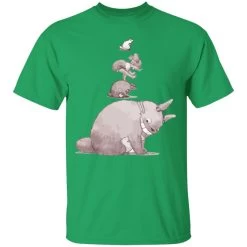 Totoro – Jump Over The Cow Playing T Shirt -Ghibli Shop redirect12092020091208 4