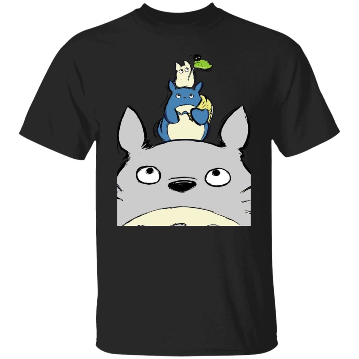 Totoro Family T Shirt 14 Totoro Family T Shirt - Image 12