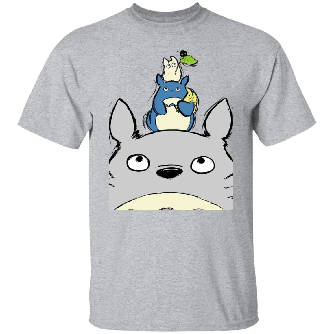 Totoro Family T Shirt 21 Totoro Family T Shirt - Image 19