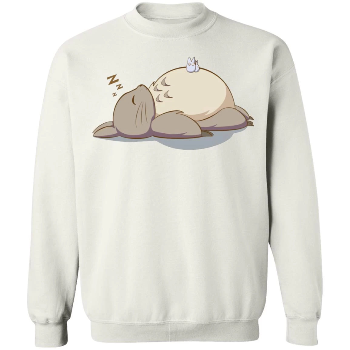 Sleeping Totoro Sweatshirt 3 Sleeping Totoro Sweatshirt