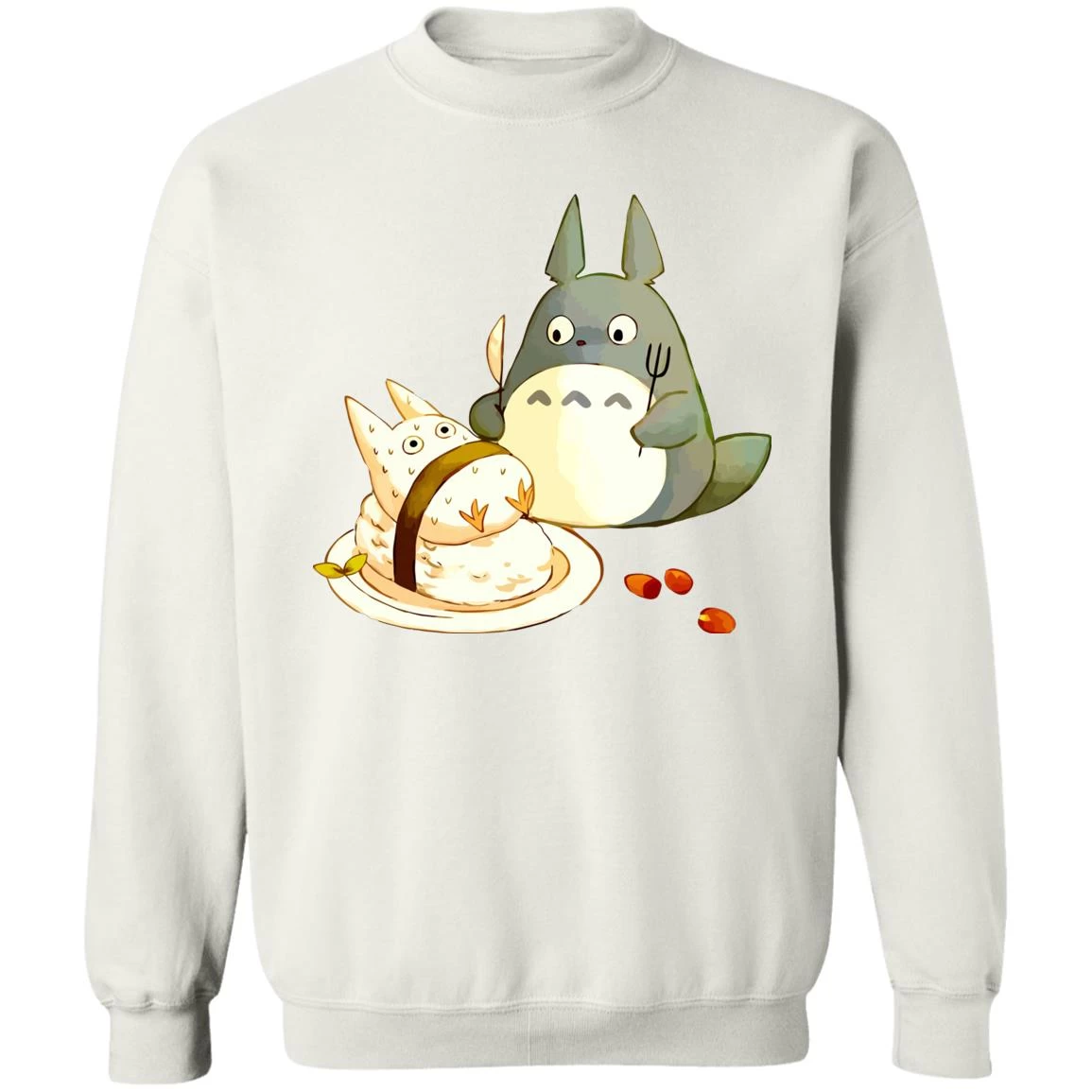 Totoro Sushi Sweatshirt 3 Totoro Sushi Sweatshirt