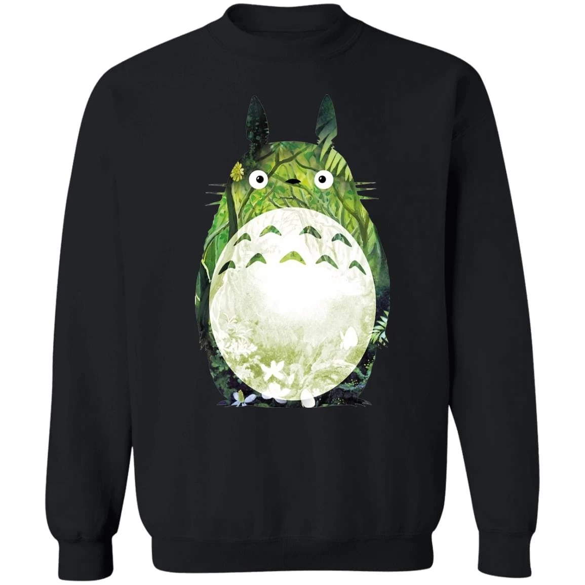 The Green Totoro Sweatshirt 5 The Green Totoro Sweatshirt - Image 3