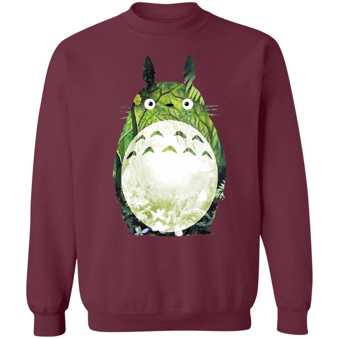The Green Totoro Sweatshirt 6 The Green Totoro Sweatshirt - Image 4