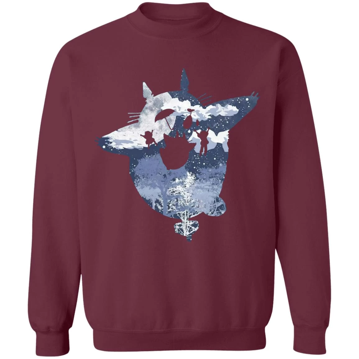 Totoro On The Teetotum Sweatshirt 6 Totoro On The Teetotum Sweatshirt - Image 4