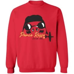 Porco Rosso Logo Sweatshirt Unisex -Ghibli Shop redirect12102020031246 5