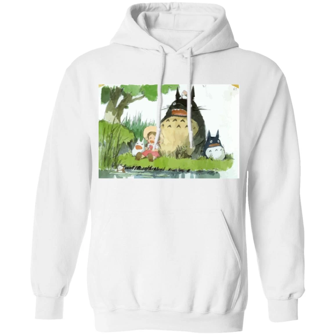 My Neighbor Totoro Picnic Fanart Hoodie Unisex 3 My Neighbor Totoro Picnic Fanart Hoodie Unisex