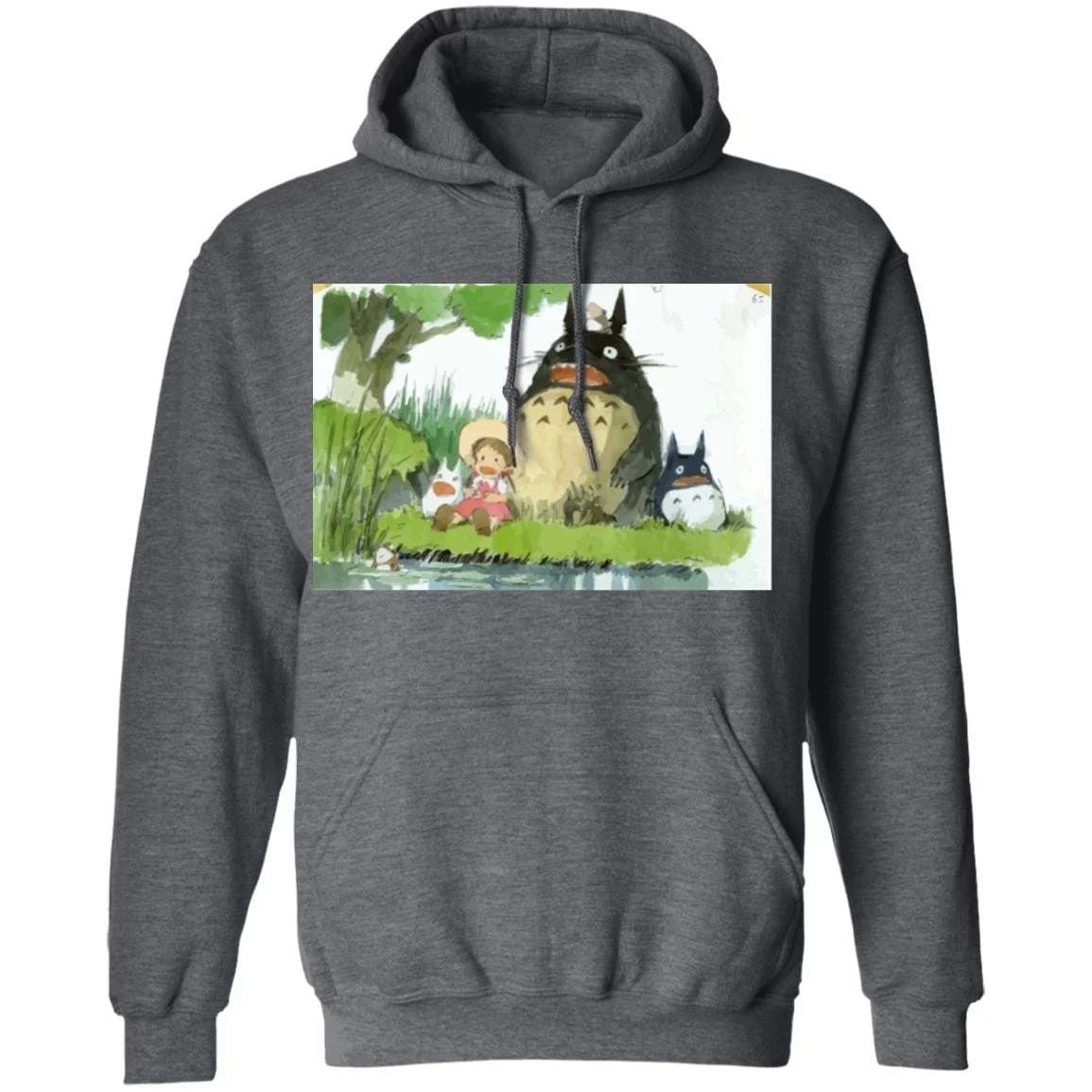 My Neighbor Totoro Picnic Fanart Hoodie Unisex 15 My Neighbor Totoro Picnic Fanart Hoodie Unisex - Image 13