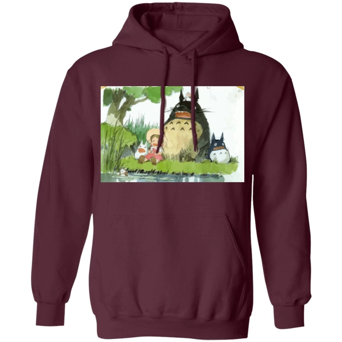 My Neighbor Totoro Picnic Fanart Hoodie Unisex 9 My Neighbor Totoro Picnic Fanart Hoodie Unisex - Image 7